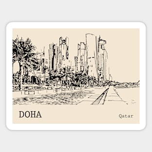 Doha Qatar Magnet
